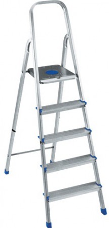 Escada de Alumínio 5 Degraus